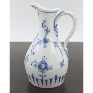 B&G Bing & Grondahl Denmark Blue White Porcelain Vinegar Cruet Flacon 1086 MCM